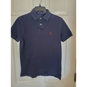 Mens's Polo by Ralph Lauren Custom Fit Shirt Size SP Faded Blue